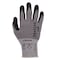 Ergodyne Nitrile Coated Gloves, Microfoam, Palm, 5 Abrasion Level, Gray, S 12 PK 7000-12PR - alternate 5